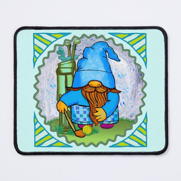 Item preview, Gnome playing Golf designed and sold by artmuvz.