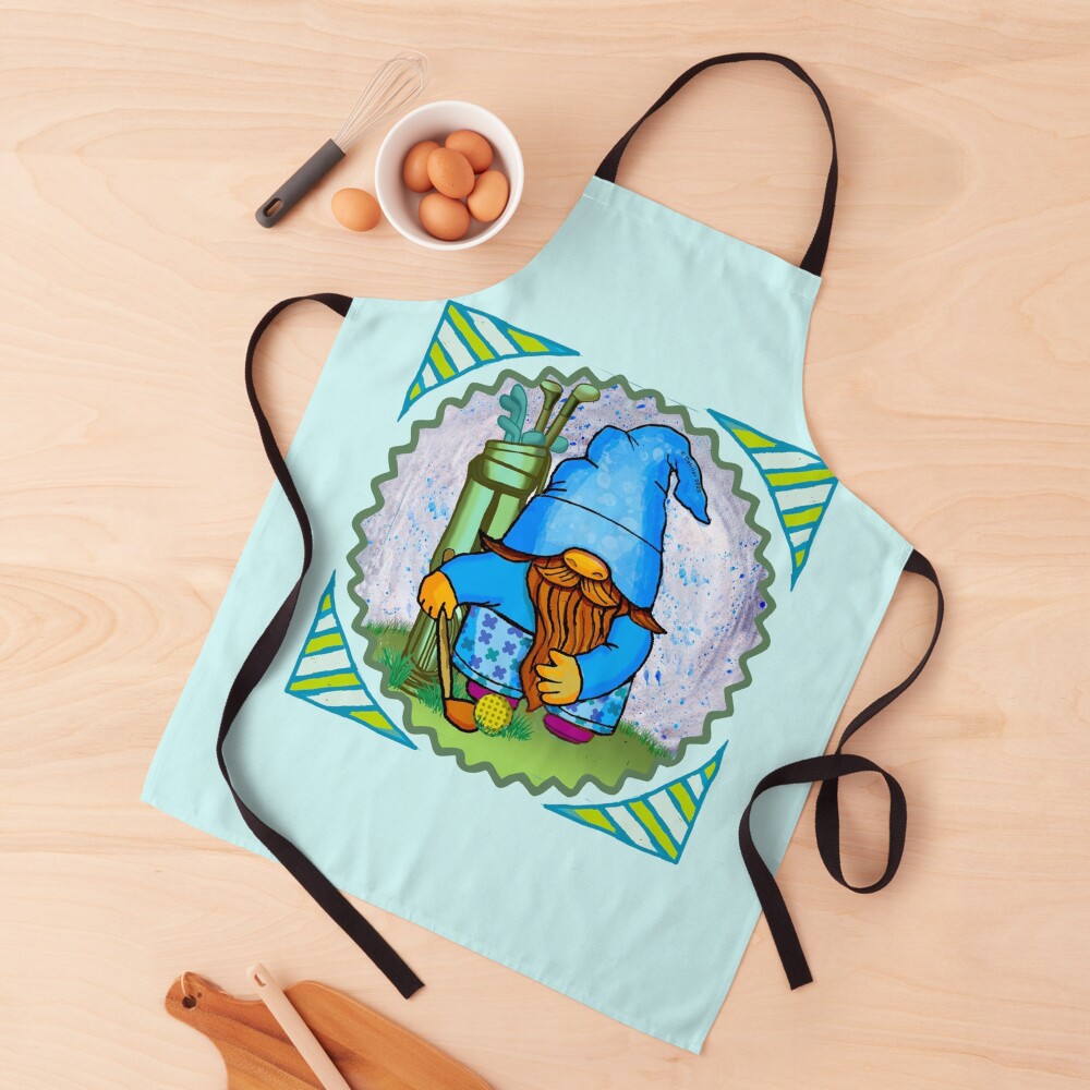 Gnome Golf apron