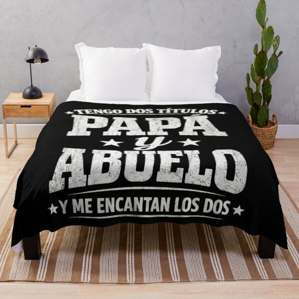 Item preview, Tengo Dos Titulos Papa y Abuelo Funny Spanish Father's Day designed and sold by clothesy7.