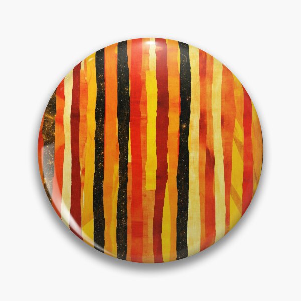 Item preview, Molten Sunset Vertical Stripes Pattern designed and sold by bubblegoth.