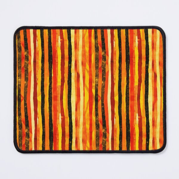 Item preview, Molten Sunset Vertical Stripes Pattern designed and sold by bubblegoth.