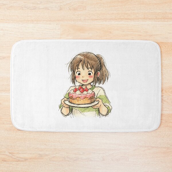 Item preview, Chihiro with Homemade Cake designed and sold by LIS AND MELIVERSO.
