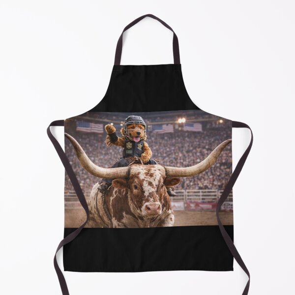 Item preview, Cockapoo Rodeo Rider on a Longhorn designed and sold by Paul Thompson Photography.