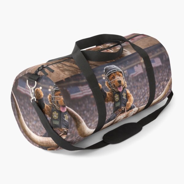 Item preview, Cockapoo Rodeo Rider on a Longhorn designed and sold by Paul Thompson Photography.