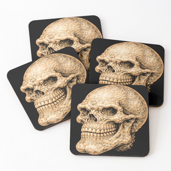 Item preview, Deformed skull designed and sold by wyishe.