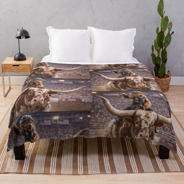 Item preview, Cockapoo Rodeo Rider on a Longhorn designed and sold by Paul Thompson Photography.