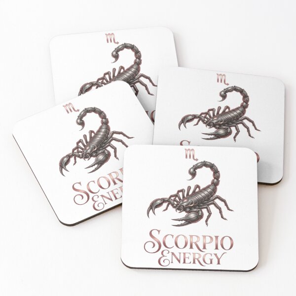 Item preview, Scorpio Energy Red Scorpion Aesthetic Dark Celestial Astrology Art designed and sold by shopvanity.