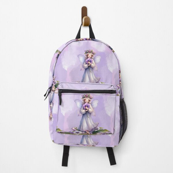 Item preview, angelic fairy with pansies designed and sold by Faerieglen.