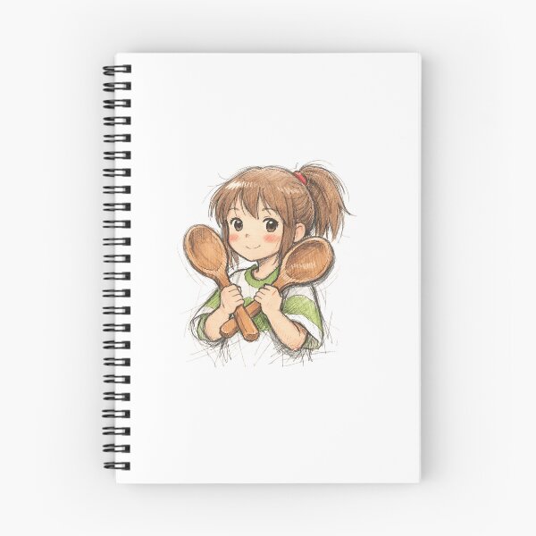 Item preview, Chihiro with Wooden Spoons designed and sold by LIS AND MELIVERSO.