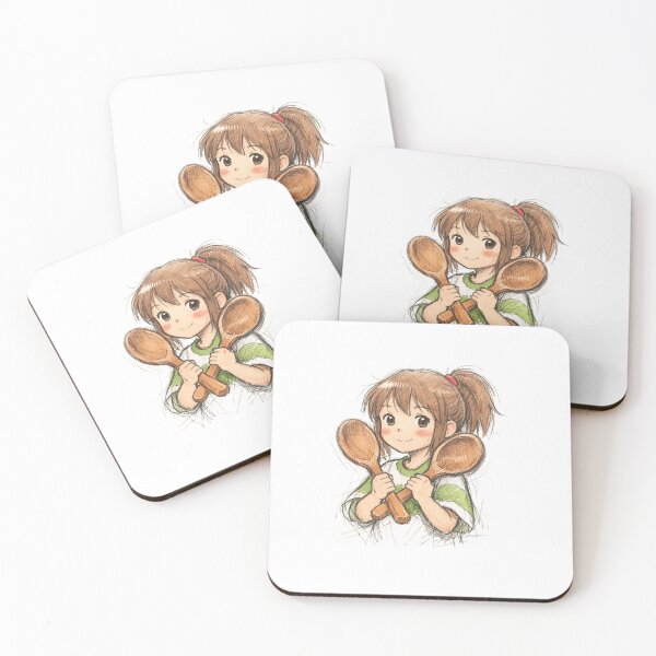 Item preview, Chihiro with Wooden Spoons designed and sold by LIS AND MELIVERSO.