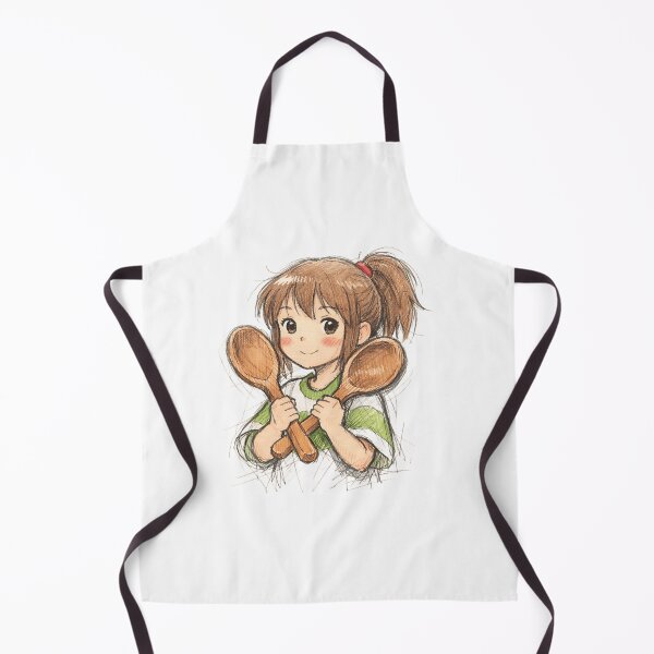 Item preview, Chihiro with Wooden Spoons designed and sold by LIS AND MELIVERSO.