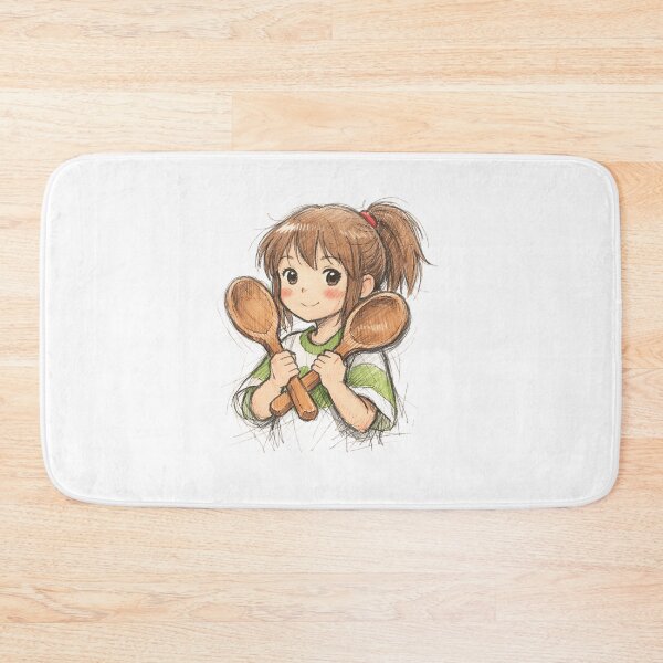 Item preview, Chihiro with Wooden Spoons designed and sold by LIS AND MELIVERSO.