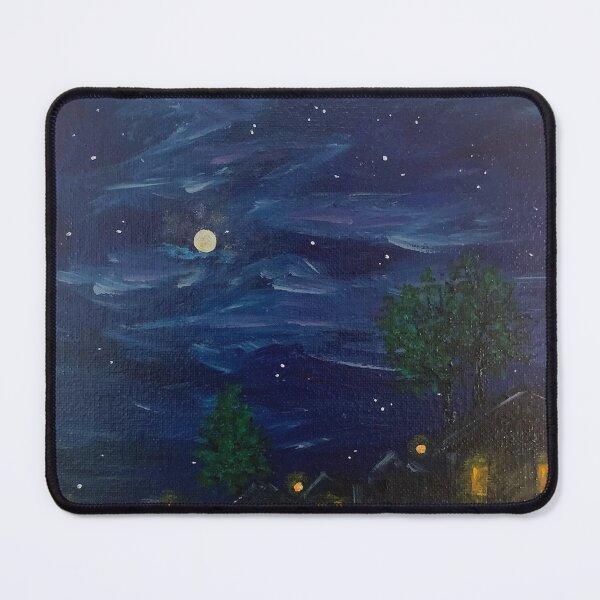 Item preview, Down The Street Nighttime Theme designed and sold by Deb Bossert Artworks.