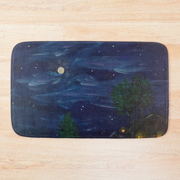 Item preview, Down The Street Nighttime Theme designed and sold by Deb Bossert Artworks.