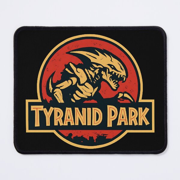 Item preview, Tyranid Park – Warhammer x Jurassic Parody Tee designed and sold by BravenBold.