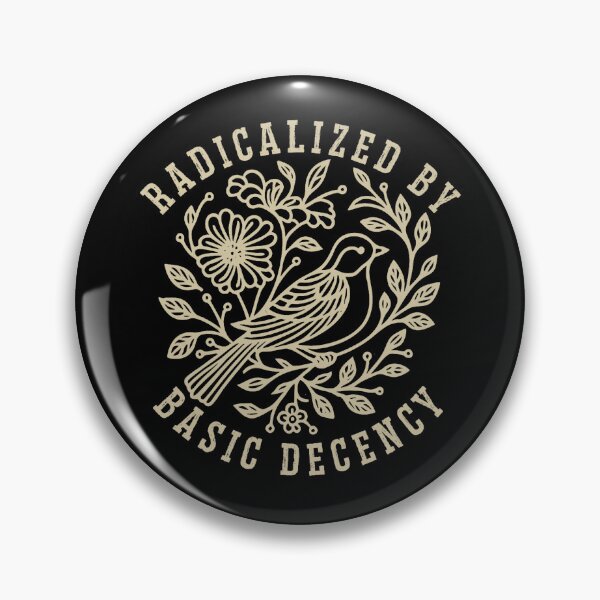 Item preview, Radicalized By Basic Decency Floral Feminist Equality Artwork designed and sold by michealhunt1.