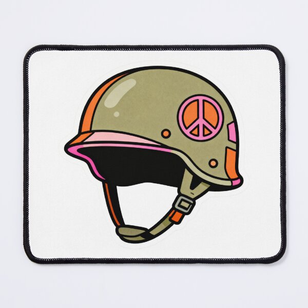 Item preview, Retro Peace Ops: 70s Lo-Fi Military Helmet designed and sold by Berouita studio .
