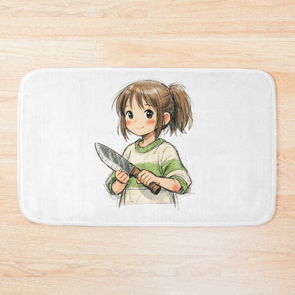 Item preview, Chihiro with Rustic Knife designed and sold by LIS AND MELIVERSO.