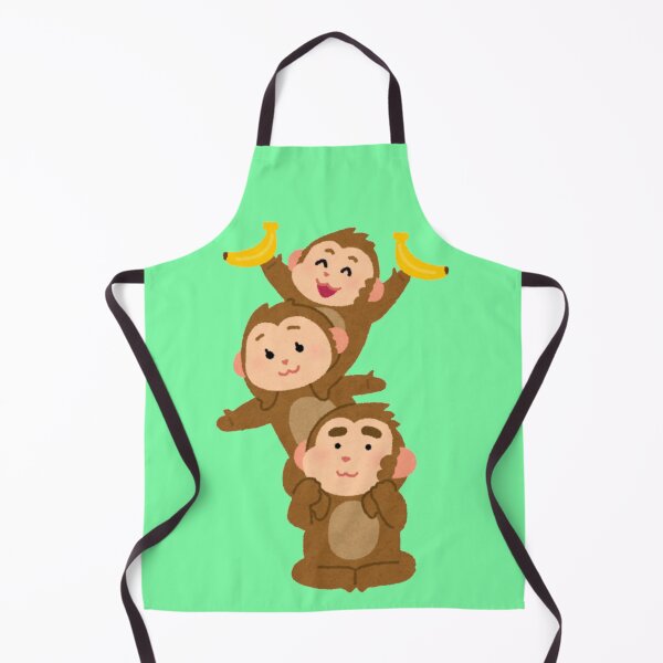 Item preview, Playful Swinging Monkeys - Cute Best Friends & Jungle Adventure Illustration designed and sold by Yasmine Mohammed.