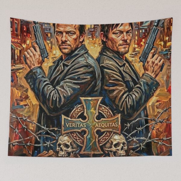 Item preview, The MacManus Brothers: Vigilante Legends designed and sold by Art's Diner.