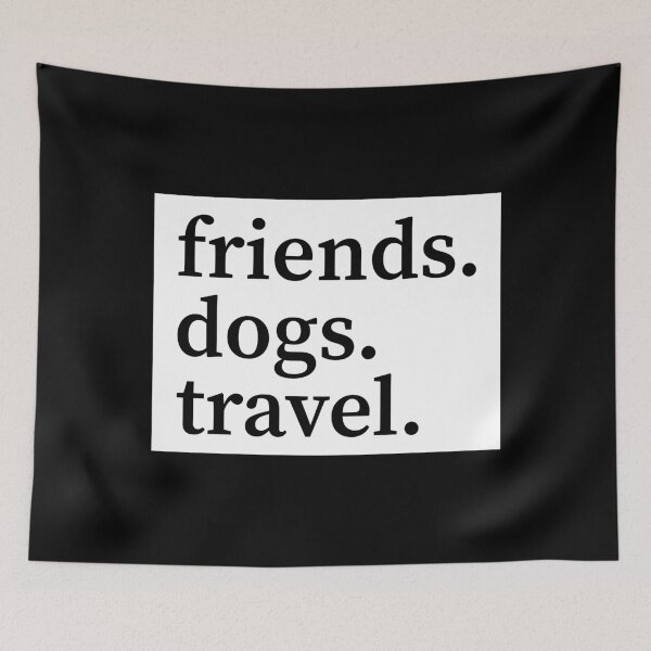 Item preview, Friends Dogs Travel - Subtle FDT | No Kings designed and sold by PixVib.