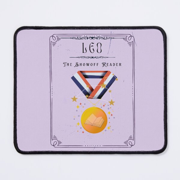 Item preview, Bookish Zodiac | Leo - The Showoff Reader designed and sold by Nyxander's Bookish Catalogue.