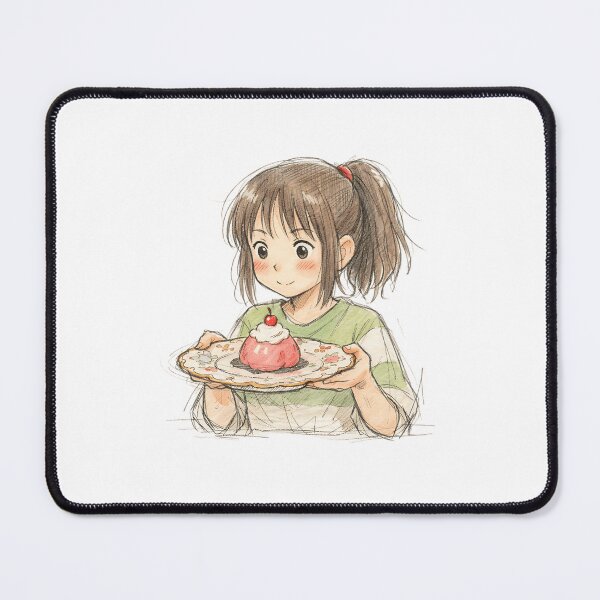 Item preview, Chihiro with vintage plate designed and sold by LIS AND MELIVERSO.