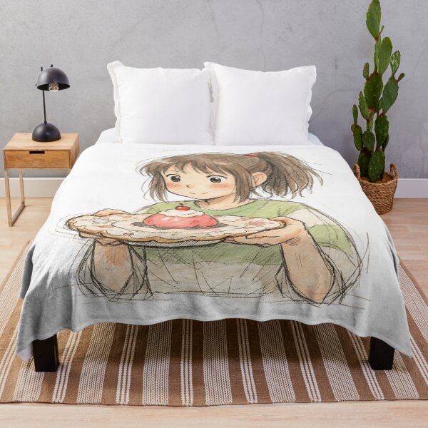 Item preview, Chihiro with vintage plate designed and sold by LIS AND MELIVERSO.