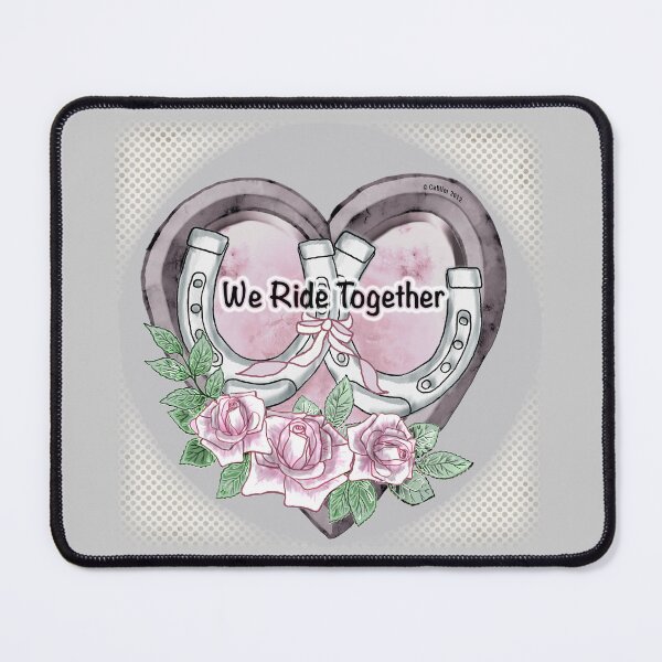 Item preview, We Ride together horseshoes designed and sold by artmuvz.