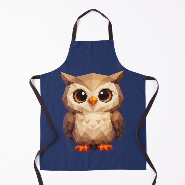Item preview, Cute Low Poly Geometric Owl Illustration designed and sold by AndreBarnard.