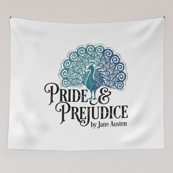 Item preview, Mandala Peacock Pride & Prejudice by Jane Austen designed and sold by Fenay Designs.