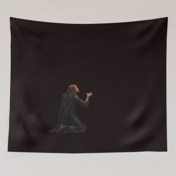 Item preview, In Blood We Trust — Dark Gothic Metal Art designed and sold by GeoWhimsy Studio.