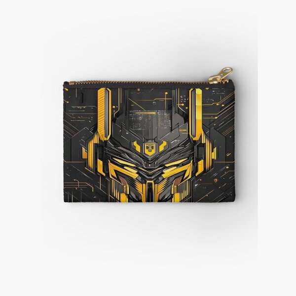 Item preview, Cyber Gold Sentinel – Futuristic AI Warrior Mask designed and sold by sumithrathod.