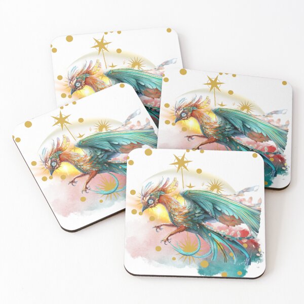 Item preview, Celestial Phoenix Bird | Mythical Fantasy Creature Art designed and sold by ChenEngEng.