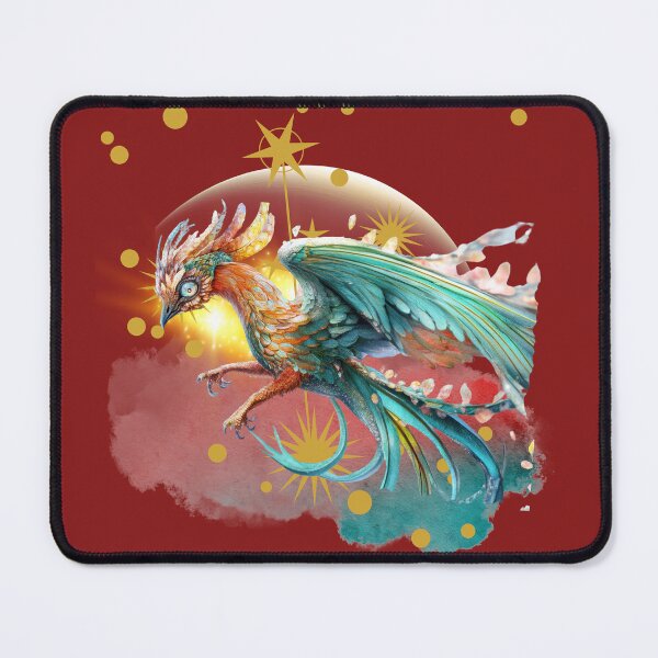 Item preview, Celestial Phoenix Bird | Mythical Fantasy Creature Art designed and sold by ChenEngEng.