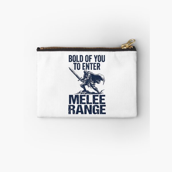 Item preview, Blue Warrior Bold Of You To Enter Melee Range Funny RPG designed and sold by Fenay Designs.