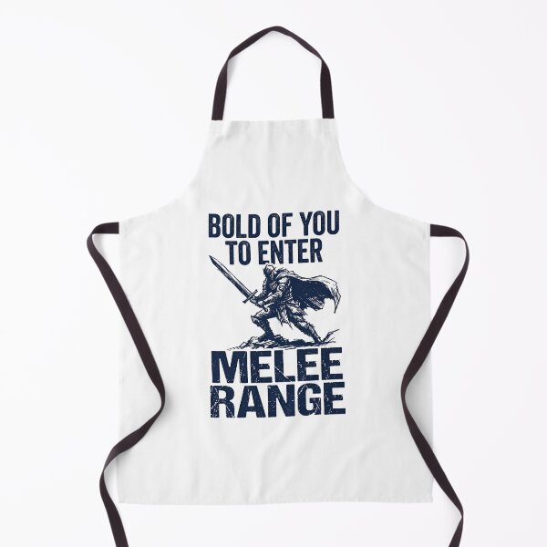 Item preview, Blue Warrior Bold Of You To Enter Melee Range Funny RPG designed and sold by Fenay Designs.