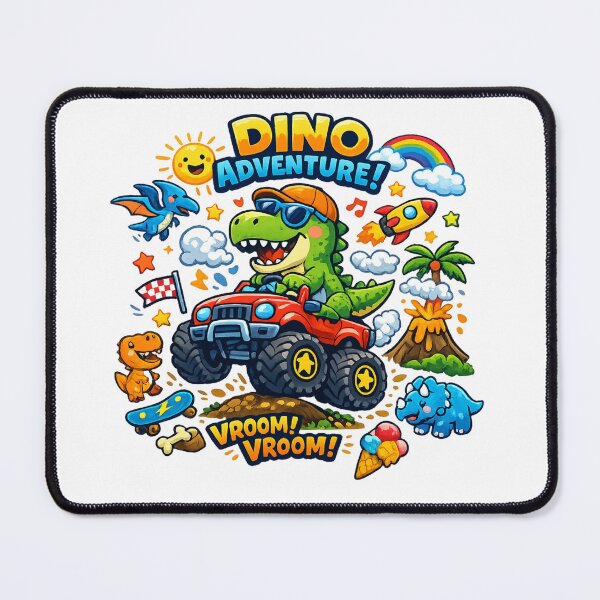 Item preview, Cute Dinosaur Monster Truck Ride designed and sold by GIFT4S.