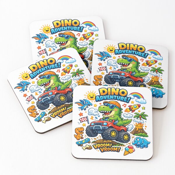 Item preview, Cute Dinosaur Monster Truck Ride designed and sold by GIFT4S.