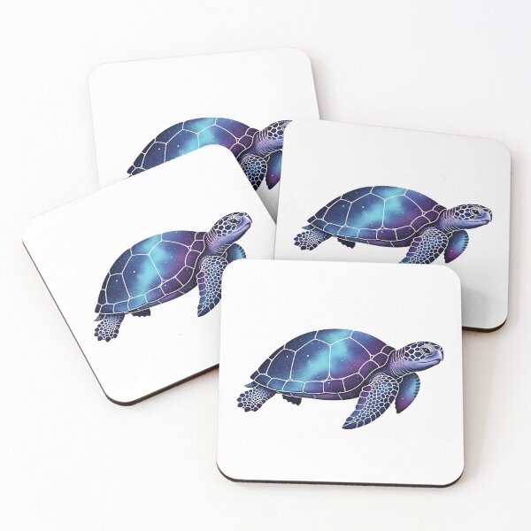 Item preview, a turtle with a galaxy shell in space designed and sold by VerizalShop.