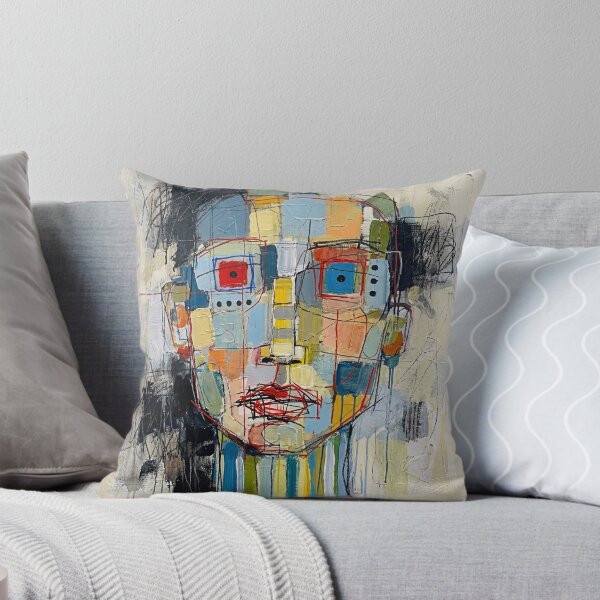 Item preview, Fragments of Self – Abstract Geometric Portrait Art designed and sold by Printpix.