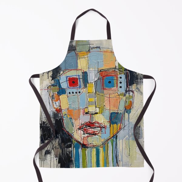 Item preview, Fragments of Self – Abstract Geometric Portrait Art designed and sold by Printpix.