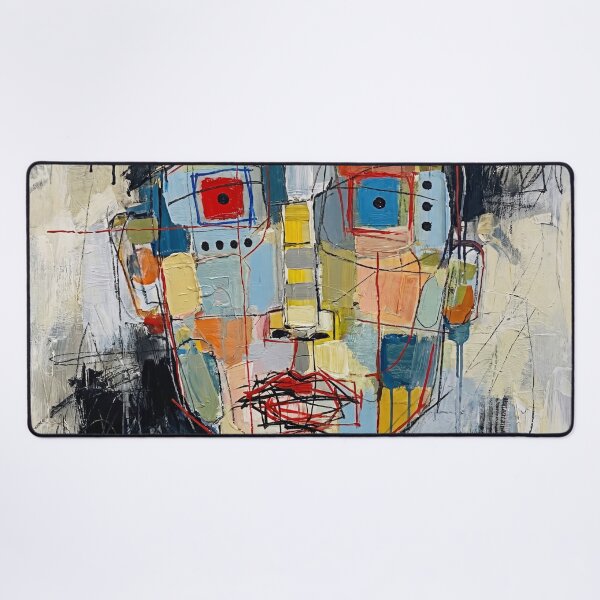 Item preview, Fragments of Self – Abstract Geometric Portrait Art designed and sold by Printpix.
