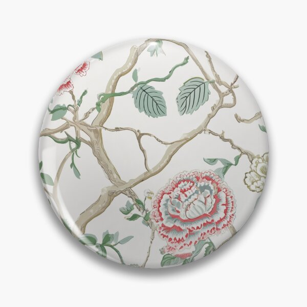 Item preview, Chinoiserie floral pattern designed and sold by AnnaGo.