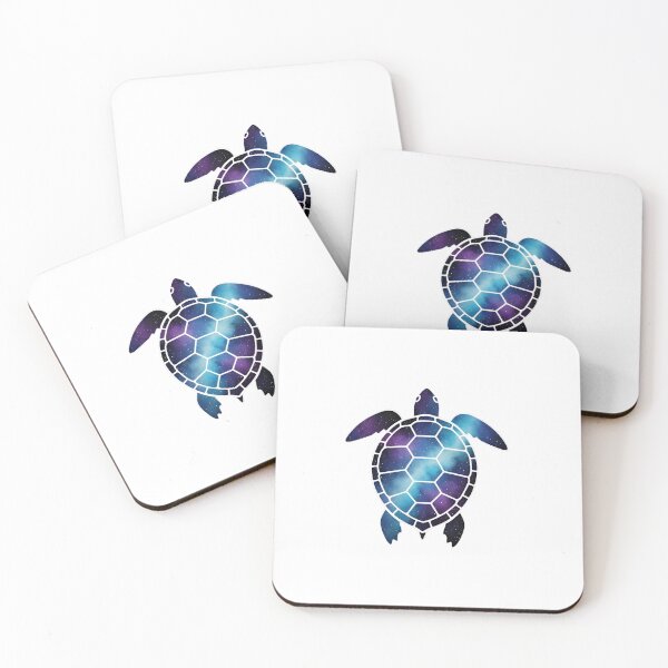 Item preview, a turtle made of stained glass with a galaxy pattern on its shell designed and sold by VerizalShop.