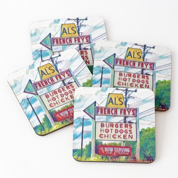 Item preview, Al's French Frys Burlington Vermont designed and sold by Vermont Gifts and Art.