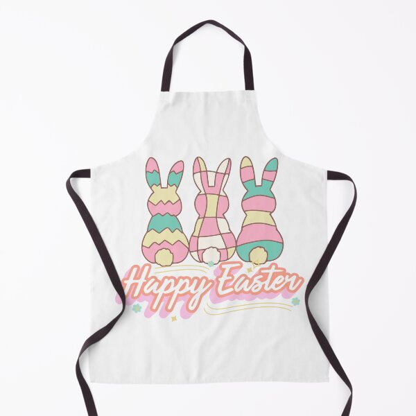 Item preview, Happy Easter Bunny Trio Cute Pastel Easter Rabbits Spring Holiday Design designed and sold by Aura Design.