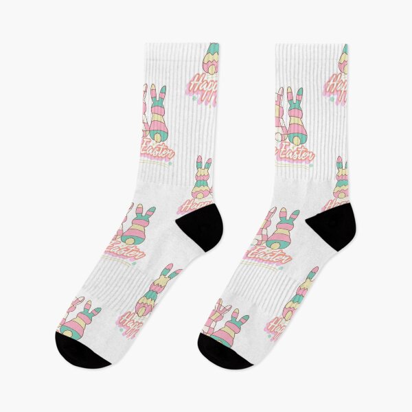 Item preview, Happy Easter Bunny Trio Cute Pastel Easter Rabbits Spring Holiday Design designed and sold by Aura Design.