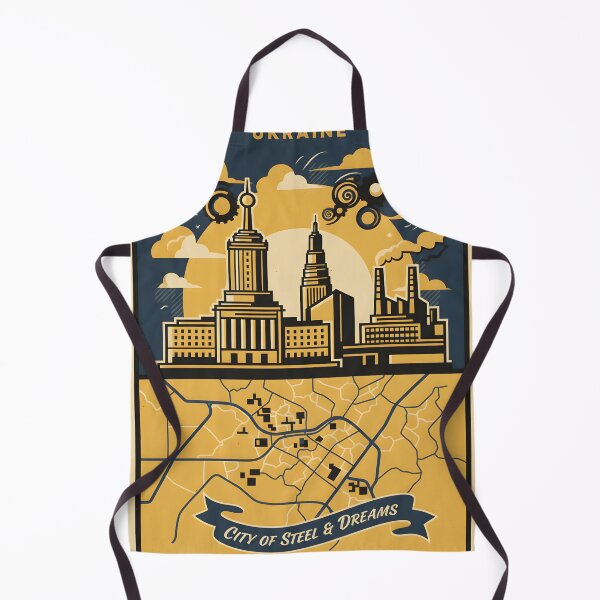Item preview, Alchevsk Ukraine Retro Vintage Travel Souvenir designed and sold by TravelersGems.