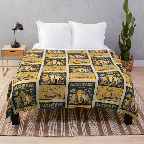 Item preview, Alchevsk Ukraine Retro Vintage Travel Souvenir designed and sold by TravelersGems.